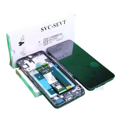 تاچ و ال سی دی سامسونگ سری A سرویس پک فریم دار مدل LCD SAM A05S (A057) + FRAME SVC