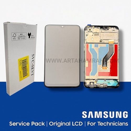 تاچ و ال سی دی سامسونگ سری A مدل LCD SAM A10S (A107) + FRAME SVC