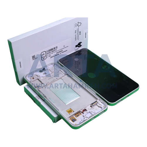 تاچ و ال سی دی سامسونگ سری A سرویس پک فریم دار مدل LCD SAM A33 5G (A336) + FRAME SVC WHITE