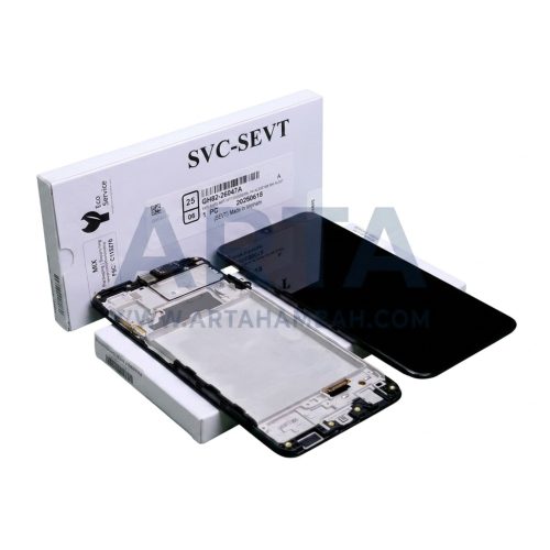 تاچ و ال سی دی سامسونگ سری A سرویس پک فریم دار مدل LCD SAM A22 4G (A225) + FRAME SVC