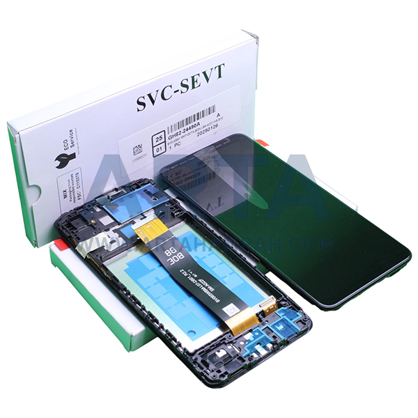 تاچ و ال سی دی سامسونگ سری A سرویس پک فریم دار مدل LCD SAM A02 (A022) + FRAME SVC