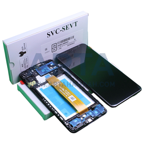 تاچ و ال سی دی سامسونگ سری A سرویس پک فریم دار مدل LCD SAM A04S (A047) + FRAME SVC