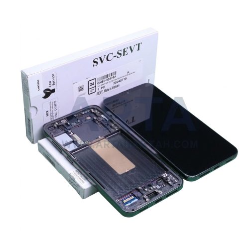 تاچ و ال سی دی سرویس پک فریم دار سامسونگ سری S مدل LCD SAM S23 PLUS (S916) + FRAME SVC BLACK