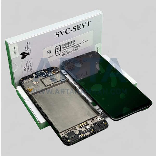 تاچ و ال سی دی سامسونگ سری M سرویس پک مدل LCD SAM M30S (M307)/M21(M215) SVC BLACK