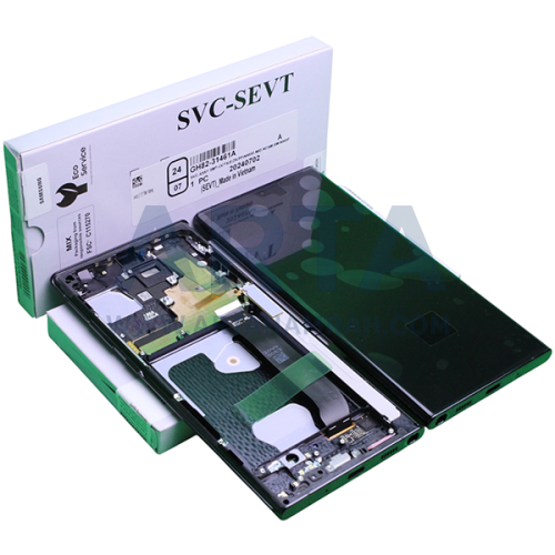 تاچ و ال سی دی سرویس پک فریم دار سامسونگ سری NOTE مدل LCD SAM NOTE 20 ULTRA (N985) + FRAME SVC BLACK