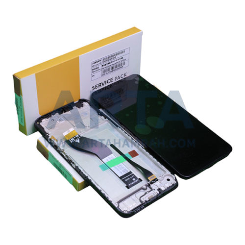 تاچ ال سی دی سرویس پک شیایومی با فریم LCD REDMI 14C - POCO C75 + FRAME SVC