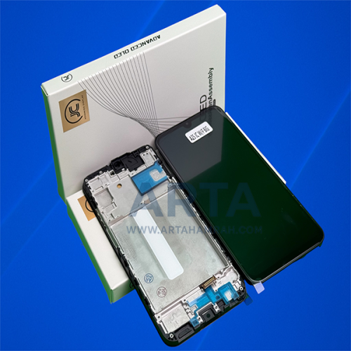 تاچ و ال سی دی اولد فریم دار سامسونگ مدل LCD SAM A25 (A256) + FRAME BIG OLED JC