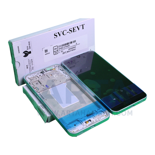 تاچ و ال سی دی سامسونگ سری A سرویس پک فریم دار مدل LCD SAM A26 (A266) + FRAME SVC GREEN