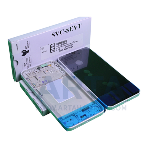 تاچ و ال سی دی سامسونگ سری A سرویس پک فریم دار مدل LCD SAM A26 (A266) + FRAME SVC WHITE