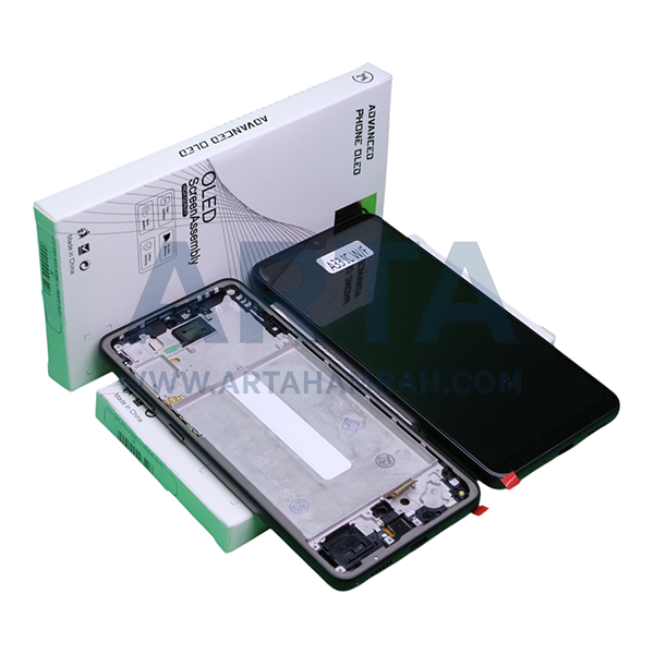 تاچ و ال سی دی اولد فریم دار سامسونگ مدل LCD SAM A33 (A336) + FRAME BIG OLED JC