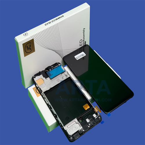 تاچ و ال سی دی اولد فریم دار سامسونگ مدل LCD SAM A51 (A515) + FRAME SMALL OLED JC