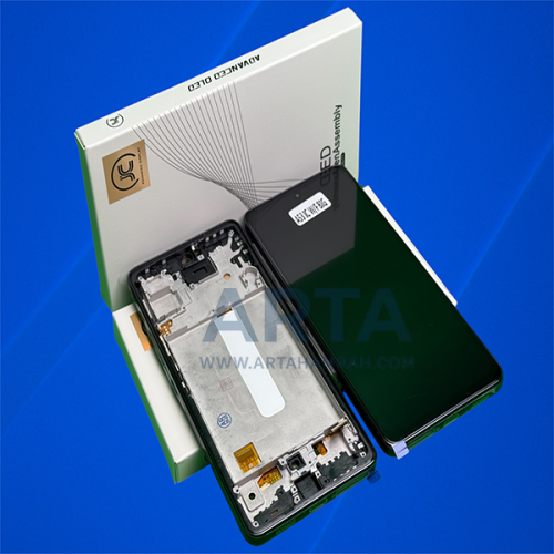 تاچ و ال سی دی اولد فریم دار سامسونگ مدل LCD SAM A53 (A536) + FRAME BIG OLED JC