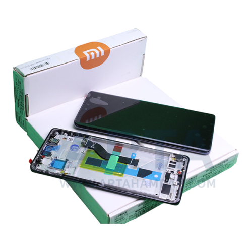 تاچ ال سی دی سرویس پک شیایومی با فریم LCD MI 12 LITE+FRAME SVC
