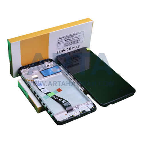 تاچ ال سی دی سرویس پک شیایومی با فریم LCD REDMI NOTE 9 + FRAME SVC