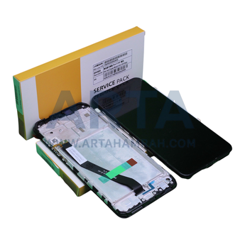 تاچ ال سی دی سرویس پک شیایومی با فریم LCD REDMI 9 +FRAME SVC