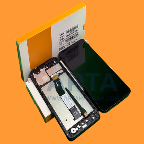 تاچ و ال سی دی سرویس پک فریم دار شیائومی مدل LCD XIAOMI REDMI A3 + FRAME SVC