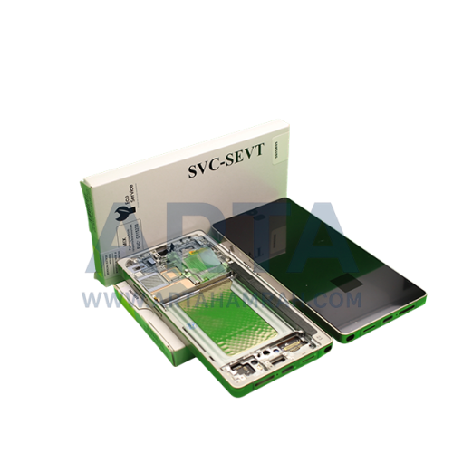 تاچ و ال سی دی اسمبل فریم دار سامسونگ سری S مدل LCD SAM S25 ULTRA (S938) + FRAME TITANIUM YELLOW ASSEMBLE