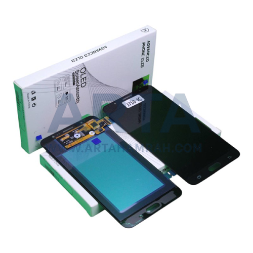 تاچ و ال سی دی اولد سامسونگ مدل LCD SAM J7 2016 (J710) OLED BLACK JC