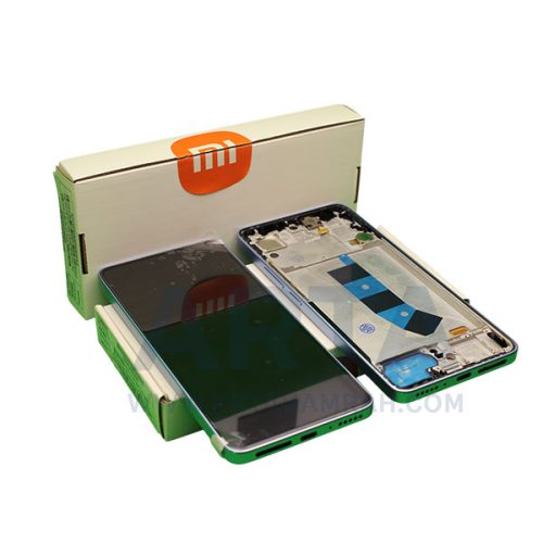 تاچ ال سی دی سرویس پک شیایومی با فریم LCD REDMI NOTE 13 4G + FRAME BLUE SVC PACK