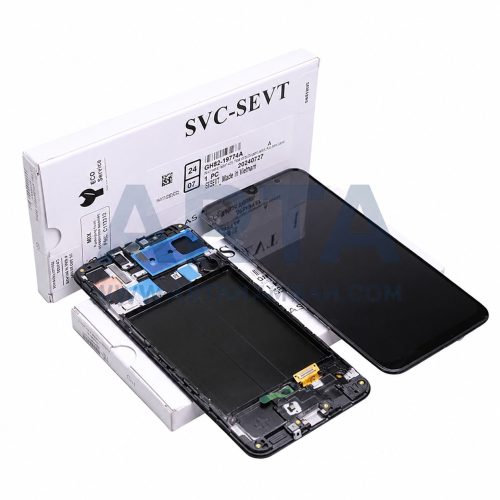 تاچ ال سی دی سامسونگ A50 (A505) اسمبل LCD SAM A50 (A505) + FRAME ASSEMBLE