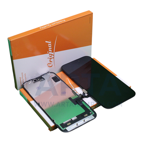 تاچ و ال سی دی آیفون روکاری مدل LCD IPHONE 15 SECOND