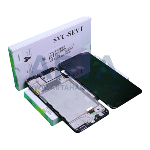 تاچ و ال سی دی سامسونگ اسمبل مدل LCD SAM A22 4G (A225) + FRAME ASSEMBLE