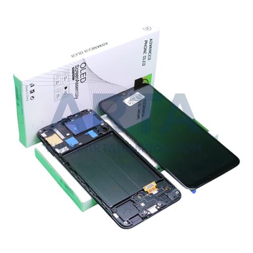 تاچ و ال سی دی سامسونگ اولد مدل LCD SAM A30/A50/A50S + FRAME OLED JC