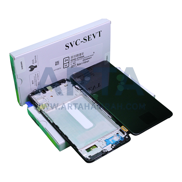 تاچ و ال سی دی سامسونگ اسمبل مدل LCD SAM M52 (M526) + FRAME ASSEMBLE