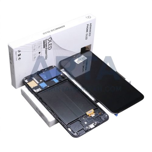 تاچ و ال سی دی سامسونگ اولد مدل LCD SAM A30/A50/A50S + FRAME OLED JC