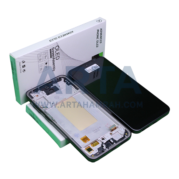 تاچ و ال سی دی سامسونگ اولد مدل LCD SAM A36 (A366) + FRAME BIG OLED JC