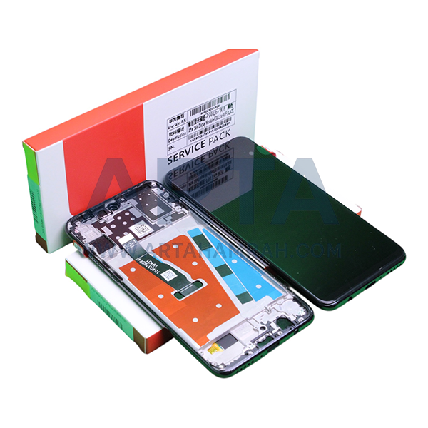 تاچ و ال سی دی سرویس پک هوآوی مدل LCD HUAWEI P30LITE + FRAME SVC