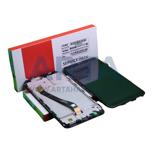تاچ و ال سی دی هواوی سرویس پک با فریم LCD HW HONOR 7X + FRAME SVC