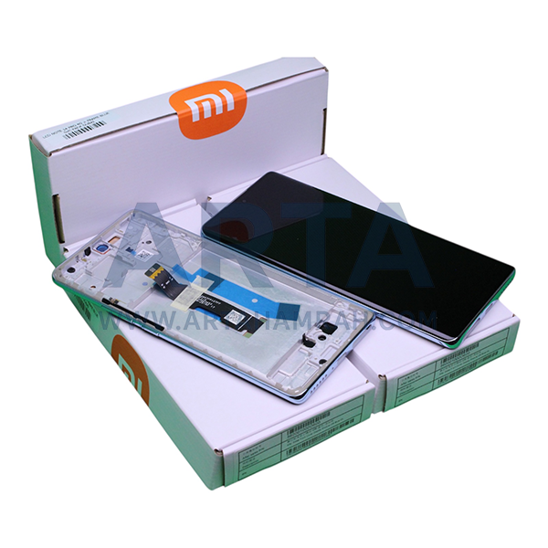 تاچ و ال سی دی شیائومی سرویس پک دوبی مدل LCD NOTE 14 PRO 4G + FRAME BLUE SVC PACK DUBAI