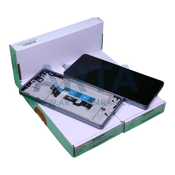 تاچ و ال سی دی شیائومی سرویس پک دوبی مدل LCD NOTE 13 PRO 4G/M6 PRO 4G +FRAME GREEN SVC PACK DUBAI