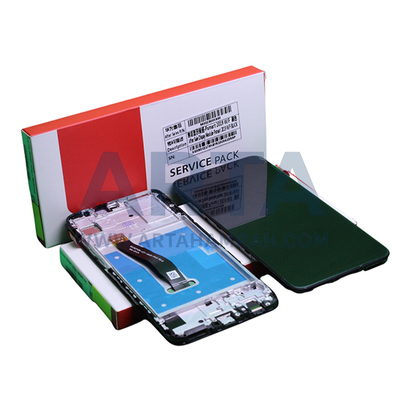 تاچ و ال سی دی هواوی سرویس پک با فریم LCD HW PSMART 2019 + FRAME SVC
