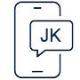 تاچ ال سی دی آیفون JK
