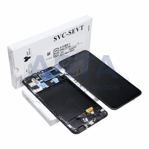 تاچ ال سی دی سامسونگ مدل  LCD SAM A50 (A505)+FRAME ORGINAL NEW