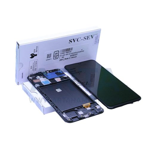 تاچ ال سی دی سامسونگ مدل LCD SAM A30 (A305)+FRAME ORGINAL NEW