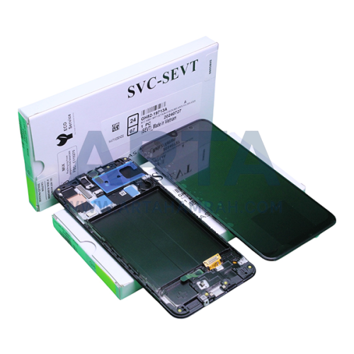 تاچ ال سی دی سامسونگ مدل  LCD SAM A50 (A505)+FRAME ORGINAL NEW