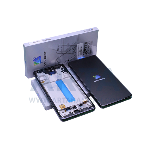 تاچ ال سی دی سامسونگ مدل LCD SAM A53 (A536)+FRAME BLACK PLS FHD