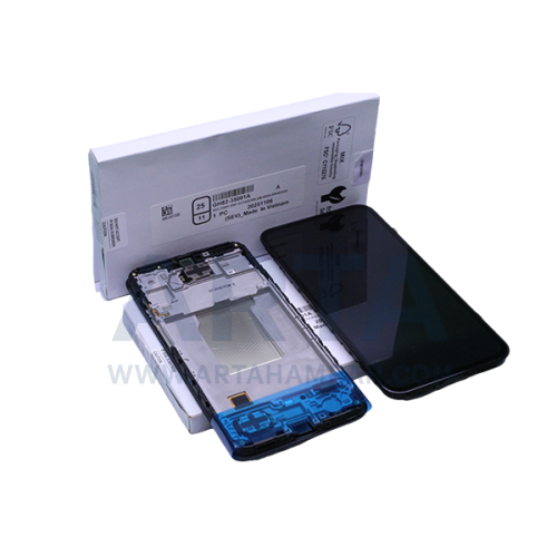 تاچ و ال سی دی سامسونگ سری A سرویس پک فریم دار مدل LCD SAM A26 (A266) + FRAME SVC BLACK