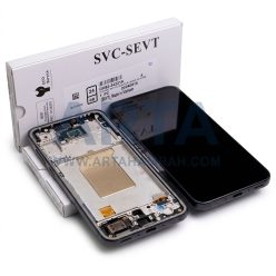 تاچ و ال سی دی سامسونگ سری A سرویس پک فریم دار مدل LCD SAM A35 5G (A356) + FRAME SVC BLACK
