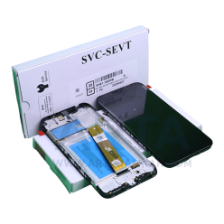 تاچ و ال سی دی سامسونگ سری A سرویس پک فریم دار مدل LCD SAM A01 BIG (A015 M) + FRAME SVC