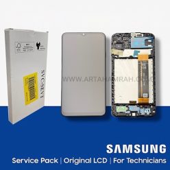 تاچ و ال سی دی سامسونگ سری A مدل LCD SAM A13 (A135) VER 5.7 + FRAME SVC