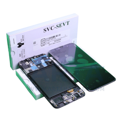 تاچ و ال سی دی سامسونگ سری A سرویس پک فریم دار مدل LCD SAM A20 (A205) + FRAME SVC
