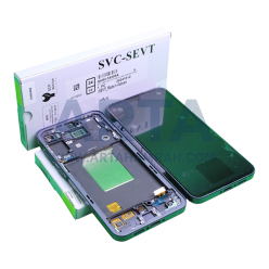 تاچ و ال سی دی سامسونگ اسمبل مدل LCD SAM A55 (A556) + FRAME BLACK / NAVY ASSEMBLE