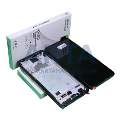 تاچ و ال سی دی اولد فریم دار سامسونگ مدل LCD SAM A72 (A725) + FRAME BIG OLED JC