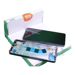 تاچ ال سی دی سرویس پک شیایومی با فریم LCD REDMI NOTE 13 4G+FRAME BLACK SVC