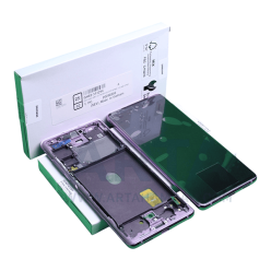 تاچ و ال سی دی سرویس پک فریم دار سامسونگ سری S مدل LCD SAM S20 FE (G780) + FRAME SVC ROYAL LAVENDER