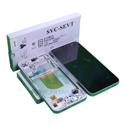 تاچ و ال سی دی سامسونگ اسمبل مدل LCD SAM S23 FE (S711) W/F WHITE ASSEMBLE